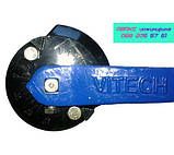 Засувка (затвор поворотний міжфланцевий) Батерфляй VITECH нж диск Ду50, фото 2