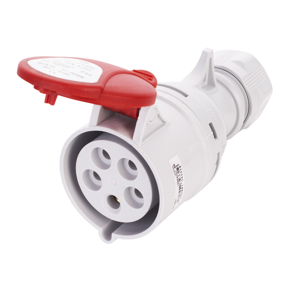 Кабельна Розетка ISN 1653 IP44 (16A, 400V, 3P+N+PE) SEZ, фото 1