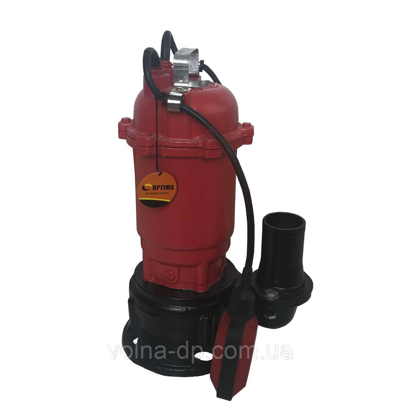 Насос фекальний Optima WQD10-15 1.3 кВт