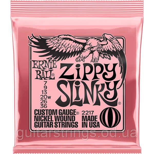 Струни Ernie Ball 2217 Zippy Slinky 7-36