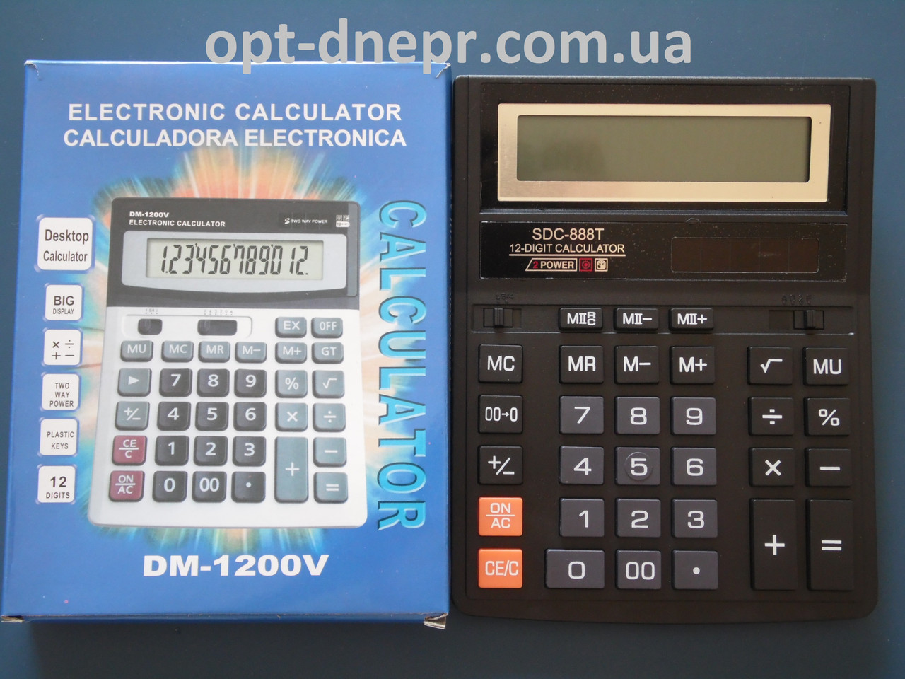 Настільний калькулятор DM-1200 12 розрядний