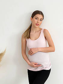 Жіноча майка для вагітних To Be Рожева M (863023)
