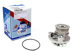 Помпа Opel Astra F/G/H/Omega B/Vectra A/B/Zafira A/B 1.8i/2.0i/2.2i/2.4 (8 лоп.)  (1994-) Graf