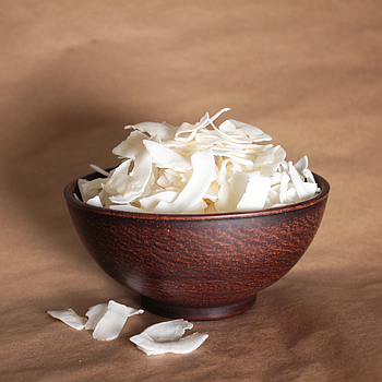 Кокосові чіпси (слайси) 500г, Преміум білі, Шрі-Ланка