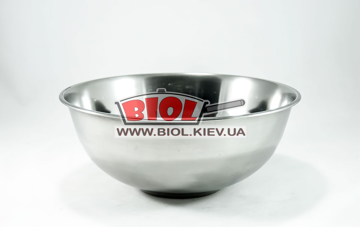 Миска з неіржавкої сталі 24 см 2,2 л, фото 1