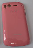 Пластиковая накладка для HTC Desire S S510E (розовый цвет)