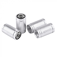 Ковпачки на ніпель захисні для Ніссан Alitek Sports Silver Nissan, 4 шт.