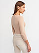 Кофта укорочена бежева 10177 (2000000073439), фото 3
