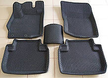 3D килимки EvaForma на Mitsubishi Outlander 2 XL '07-12, килимки ЕВА, фото 3