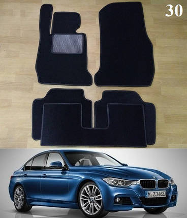 Ворсові килимки на BMW 3 F30, F31 '12-19, фото 1
