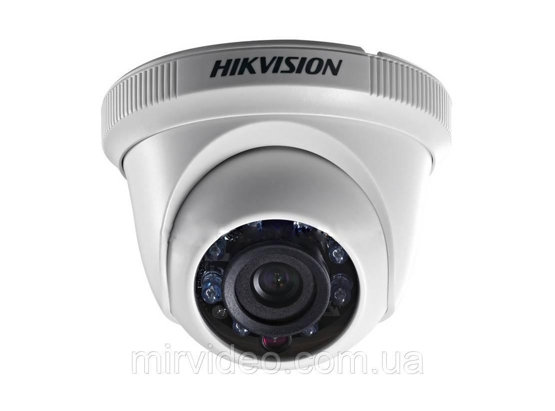 Відеокамера купольна кольорова Hikvision DS-2CE55A2P-IRP