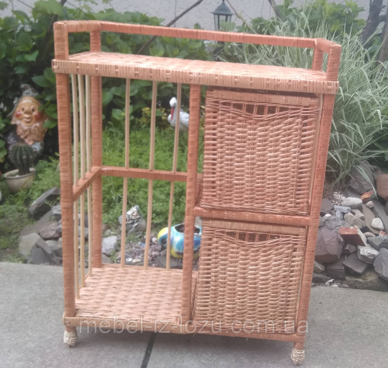 Комод із 2 ящиками "Подвійний" No1 навпіл, фото 1