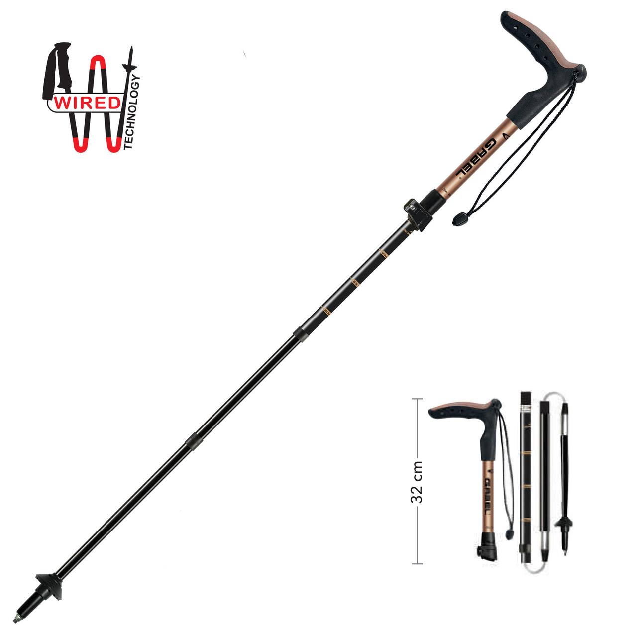 Палки треккинговые Gabel Explorer Wired FL XTL (7008480500000)