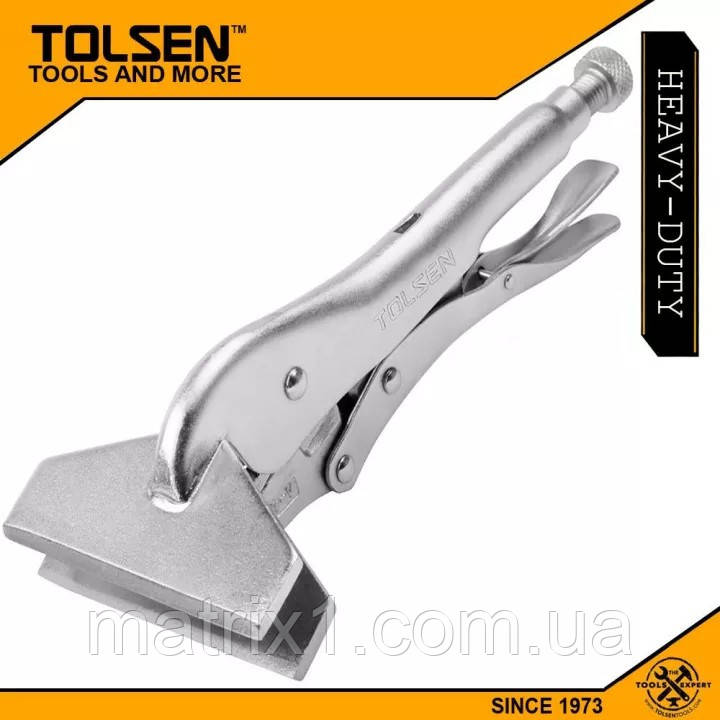 Кліщі затискні плоскі 250 мм TOLSEN 10055, фото 1