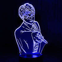 Акриловый светильник-ночник Гарри Поттер синий tty-n001570