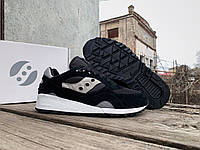 Мужские кроссовки Saucony Shadow 6000 70441-19s Black Silver Оригинал