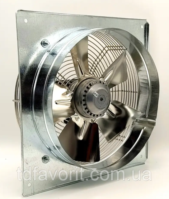 Осевой вентилятор ОВН 500 В флянец с нержавеющей стали - фото 5 - id-p1607945888