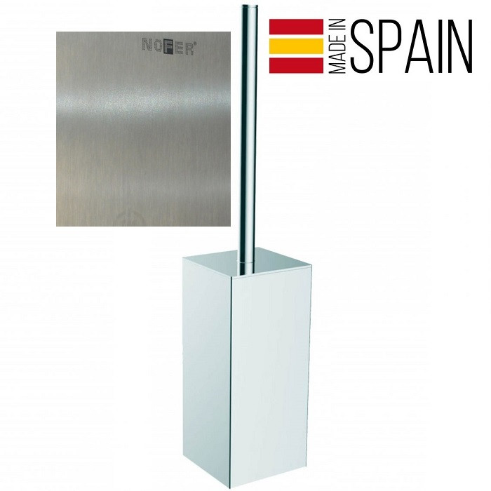 Матовий підлоговий йоржик з нержавіючої сталі Nofer 09075.S, фото 1