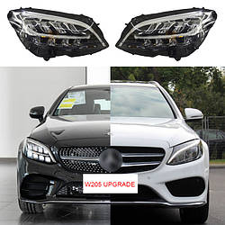 Передні лід фари Mercedes C-клас W205 2013-2020 г. Мерседес
