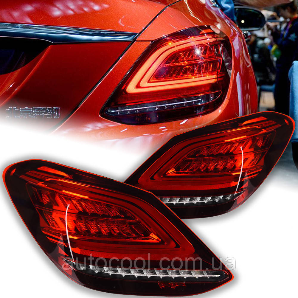 Задні лід ліхтарі Mercedes W205 C-клас 2013-2019 р.в. Мерседес Ц205