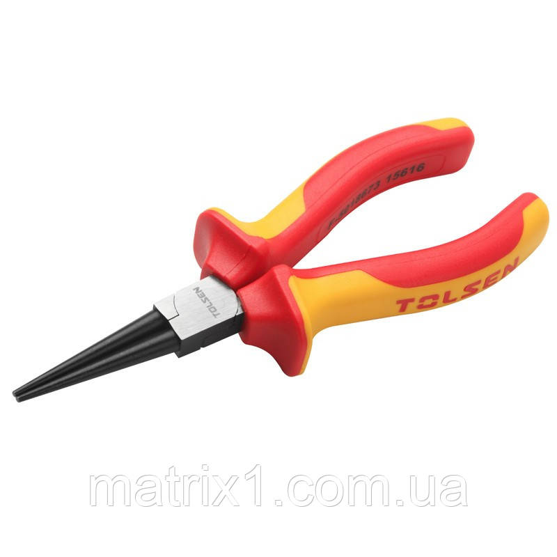 Изолированные круглогубцы Premium 160 мм TOLSEN V38166, фото 1
