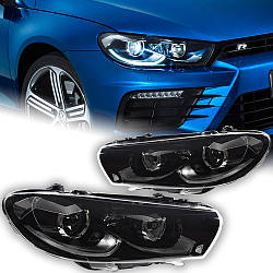 Передні тюнінг фари Volkswagen Scirocco 2008-2018 г.в.1.8T 2.0T