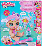 Лялька Кінді Кідс інтерактивна випускає мильні бульбашки Kindi Kids Poppi Pearl Bubble 'N' Sing, фото 3