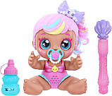 Лялька Кінді Кідс інтерактивна випускає мильні бульбашки Kindi Kids Poppi Pearl Bubble 'N' Sing, фото 2