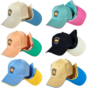 Котонова Бейсболка з вишивкою твердий козирок з регулюванням розміру металевою застібкою розмір 54-55