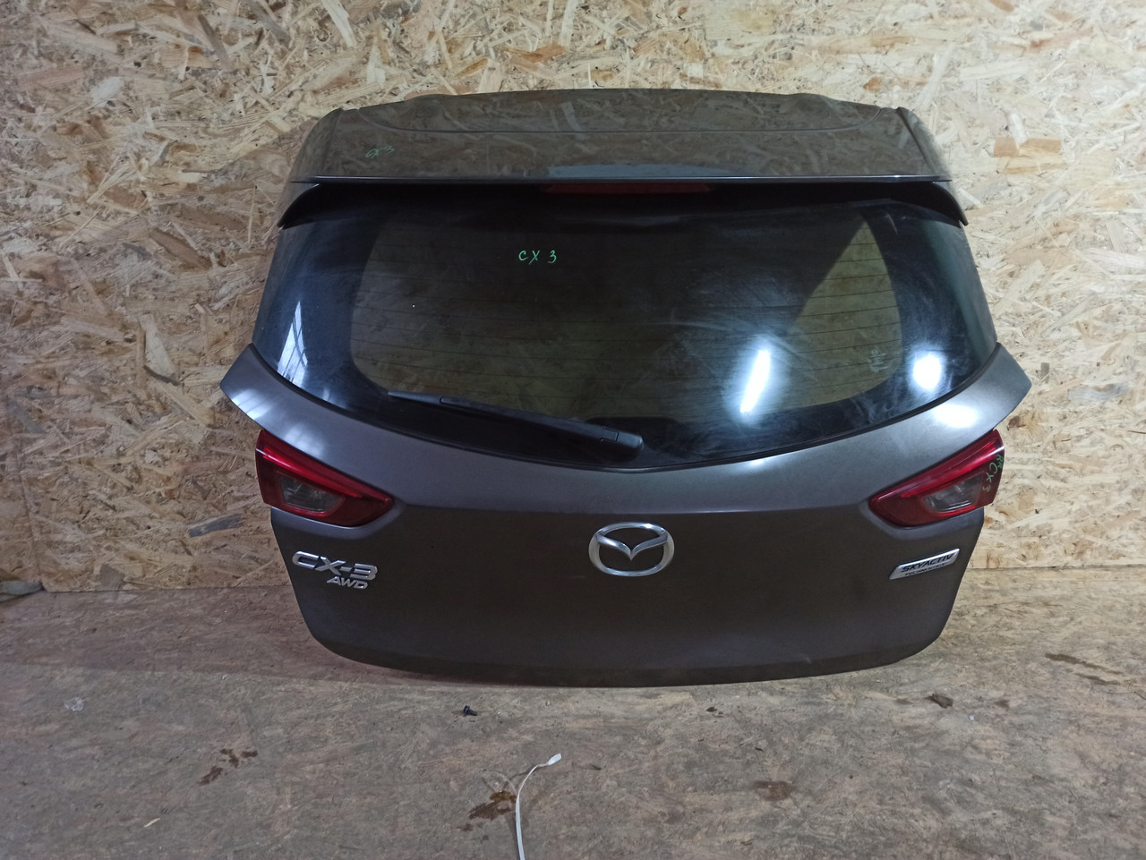 Б/у Крышка Багажника Mazda Cx3 2014-2022 Мазда Сх3 Кляпа Ляда Багажник ...