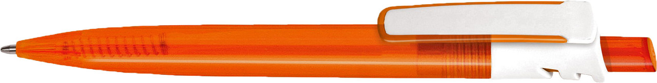 Ручка пластикова VIVA PENS Grand Mix прозоро-помаранчева