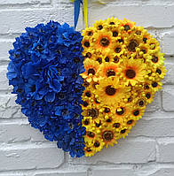 Жовто-блакитне серце, Патріотичний декор.