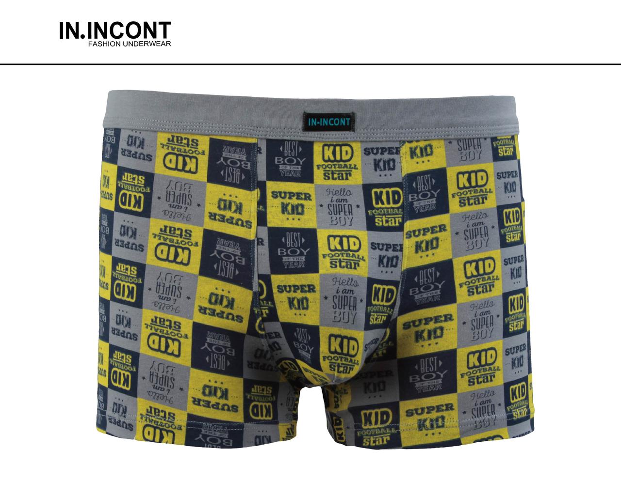 Чоловічі Боксери Стрейчеві Марка «IN.INCONT» Арт.8128