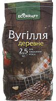 Уголь древесный Ecokraft, 2,3 кг