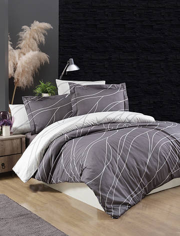 Постільна білизна First Choice — Satin Cotton — Mesi Quick Silver, фото 1