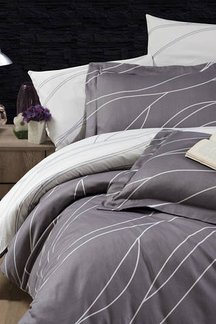 Постільна білизна First Choice — Satin Cotton — Mesi Quick Silver, фото 3