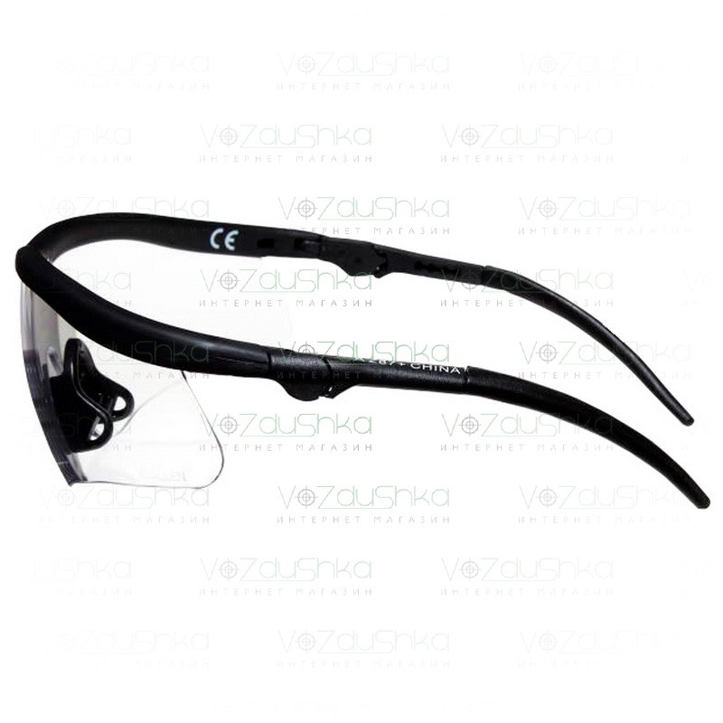 Купить Очки для спортивной стрельбы Allen сплошная линза (черная оправа ...