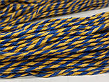 Декоративний шнурок, кольорова нитка, вірьовка для упаковки, шпагат бавовняний - мікс - вибір кольору, фото 2