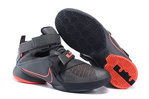 Мужские кроссовки Nike Lebron Soldier 9 Black/Red