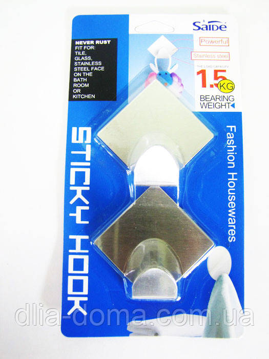 Гачки вішалка Ромб 2 шт., фото 1