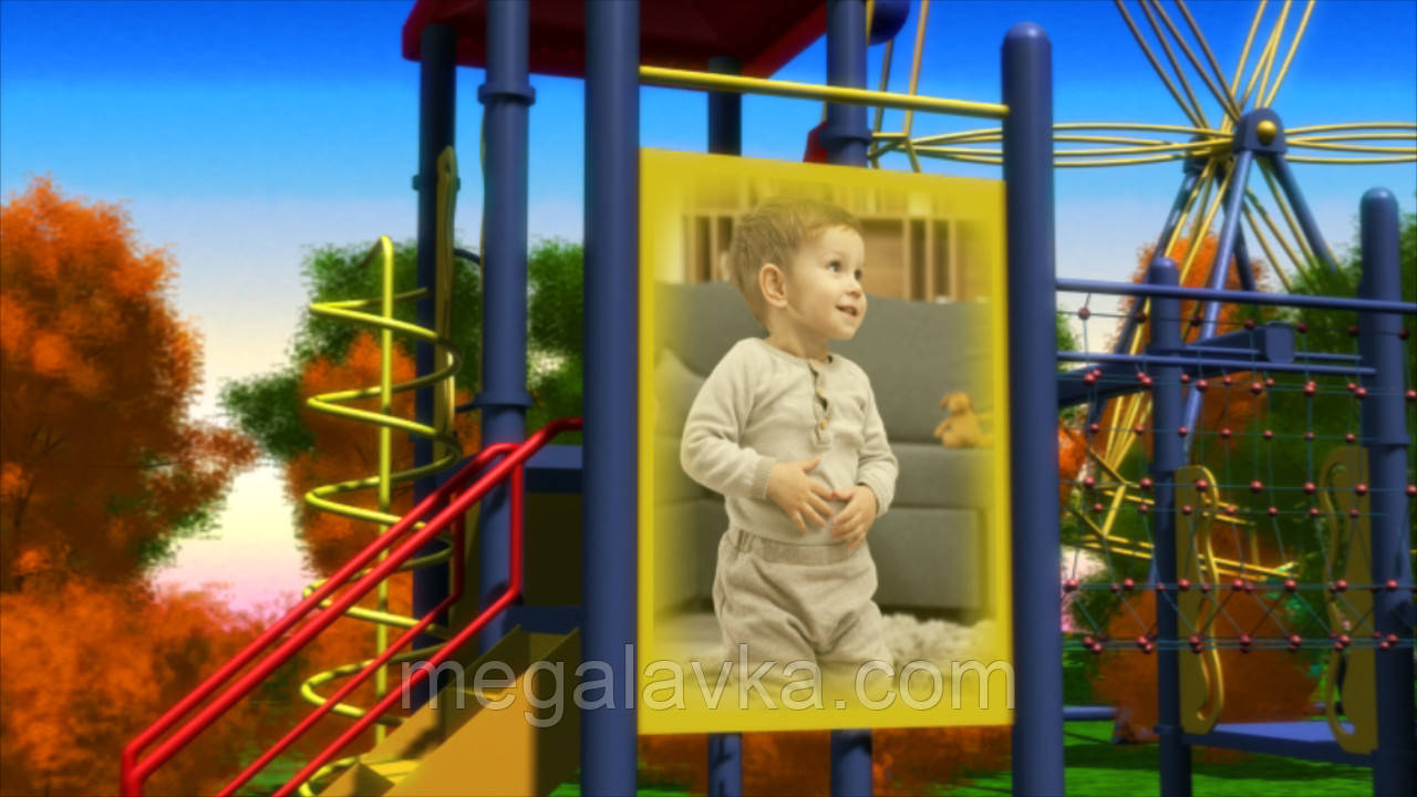 Изготовление детского 3D Видеоальбома-мультфильма из ваших фотографий (слайд-шоу) с музыкой "Городок сказок" - - фото 3 - id-p1608020076