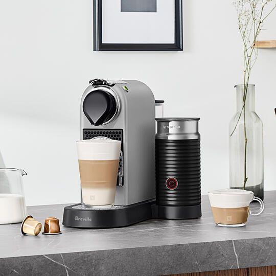 Капсульная кофеварка Nespresso Citiz&Milk C123 Silver - купить по ...
