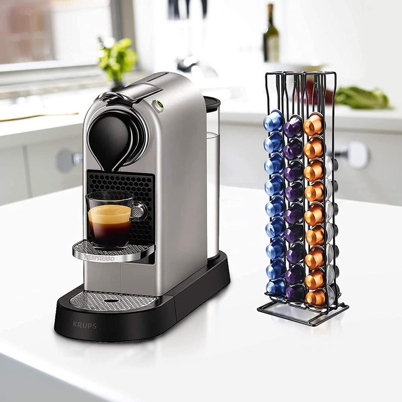 Капсульна кавомашина Nespresso Citiz Silver (сіра)