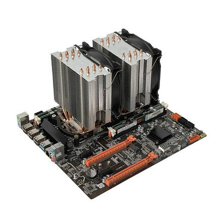 Матплата X79-SERVER+2x (ДВА) Intel Xeon E5-2697 v2 12(24) ядра 2.7-3.5GHz+16 GB DDR3+2x Кулер/LGA2011, фото 2