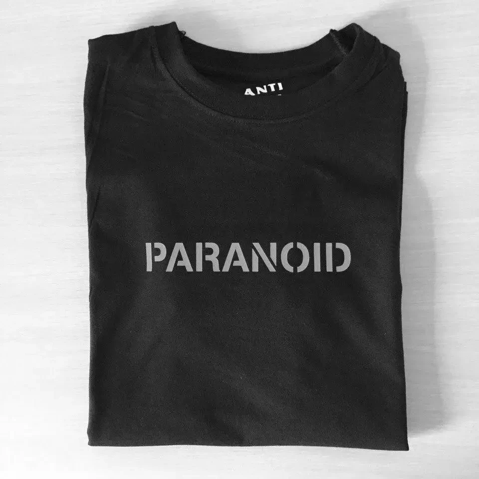 Футболка A. S. S. C. Paranoid | Anti Social social club |Бирки | Футболка АССК