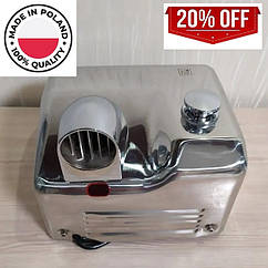 Сушарка для рук механічна Lidz Tarnow 0195 Nickel