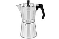 Кофеварка гейзерная алюминиевая Vinzer Moka Espresso Induction на 9 чашек (89384)