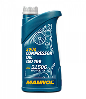 Минеральное масло Mannol Compressor Oil ISO 100 1л