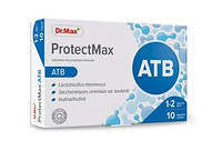 Dr.Max Protectmax ATB Lactobacillus rhamnosus, Saccharomyces cerevisiae boulardii, инулин 10 капсул