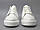 Легкі білі кеди кросівки шкіряне жіноче взуття літня Cosmo Shoes Classic Light White, фото 4
